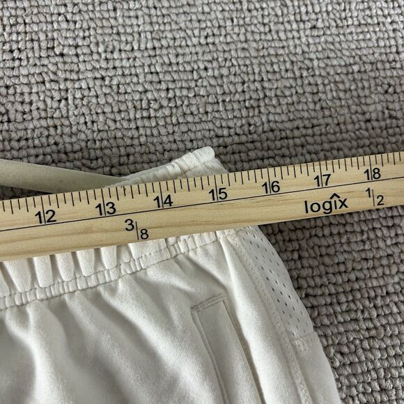 ASRV Joggers Mens Medium Cream Sweatpants DSG 0956 Micro Terry Gym Tech - Picture 3 of 13